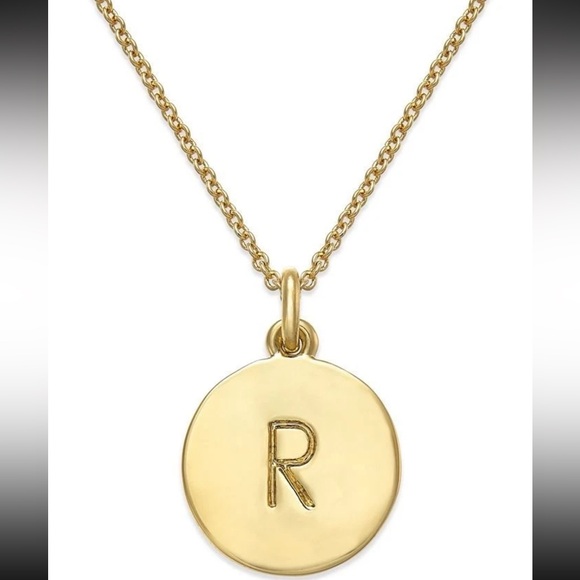 kate spade Jewelry - Kate Spade New York Initial Pendant Necklace R Gold